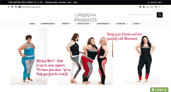 Desktop Screenshot of lipedemaproducts.com